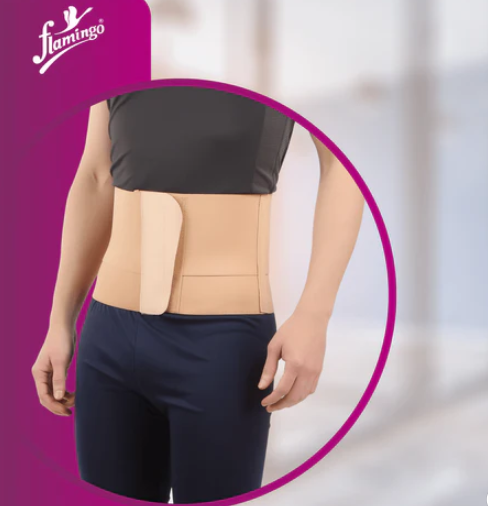 Abdominal Belt - 20 cm width Flamingo