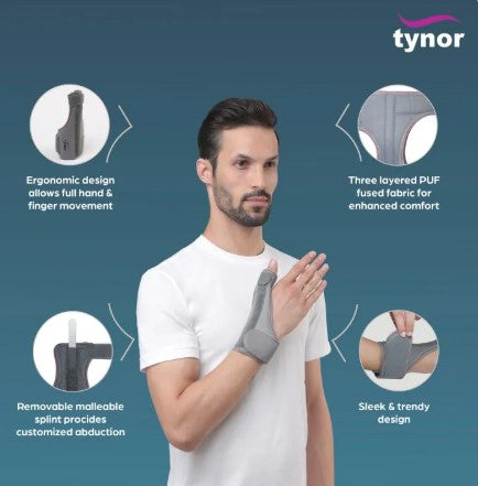 Tynor Thumb Spica Splint (SUPPORTS THUMB)